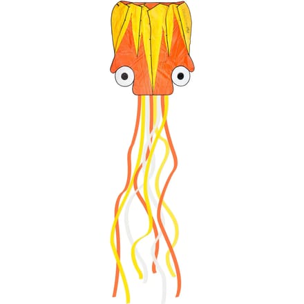 Dragon Fly Vlieger - Octopus - Oranje/Geel - 124 x 127 cm - Vanaf 7 jaar