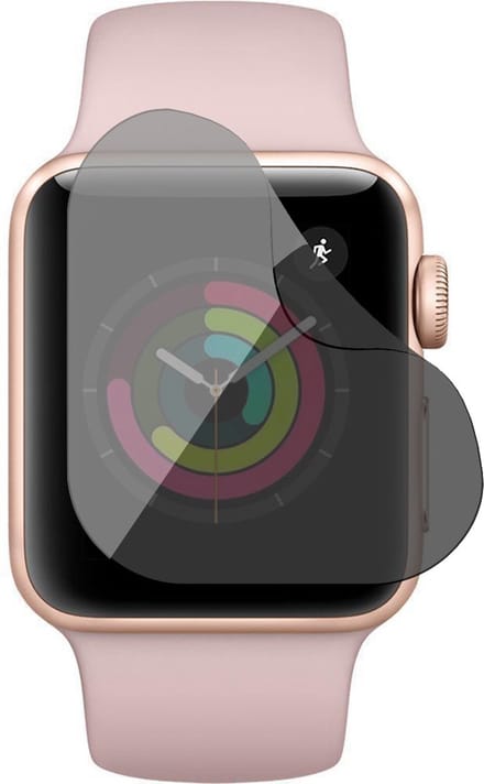 Privacy Screenprotector geschikt voor Apple Watch Series 3/2/1 42mm - 1x FlexGuard Screen Protector