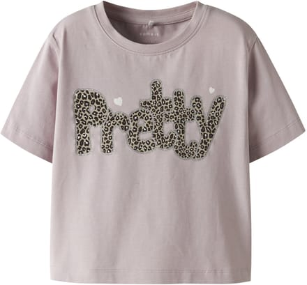 NAME IT - NMFLEOANJA SS NREG TOP - Meisjes - T-shirts