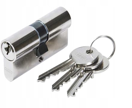 Abus E45 Cilinderslot Nikkel 30/30mm - 3 Sleutels