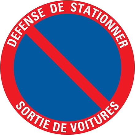Pickup bord rond diameter 18 cm - Defenser de stationner-Sortie de voiture
