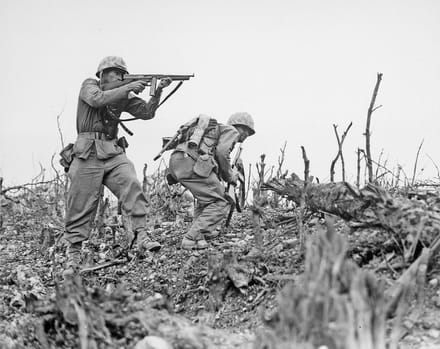Zvezda Modelbouwpakket Militaire voertuigen - 6279 US Marines WWII - Figures Plastic - 1:72 - Modelbouw