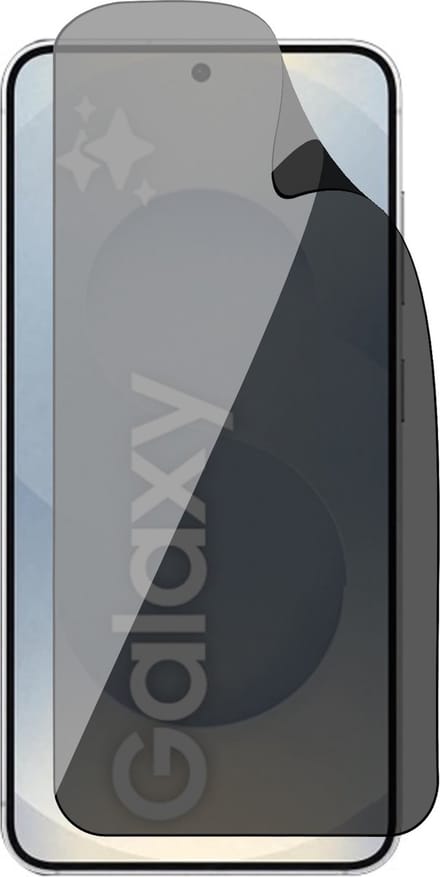 Privacy Screenprotector geschikt voor Samsung Galaxy S25 - 1x FlexGuard Screen Protector