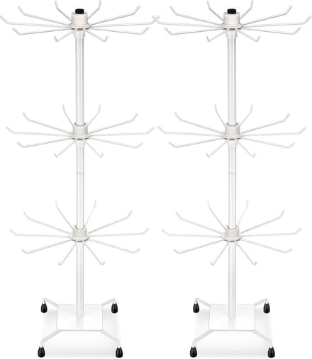 3-laags Draaibaar Sieradenrek Displayhouder voor Kettingen en Accessoires