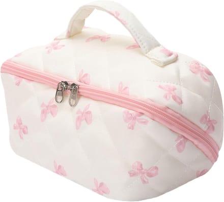 Famanu – Schattige beauty make-up tas, multifunctionele organizer voor thuis, school en reizen