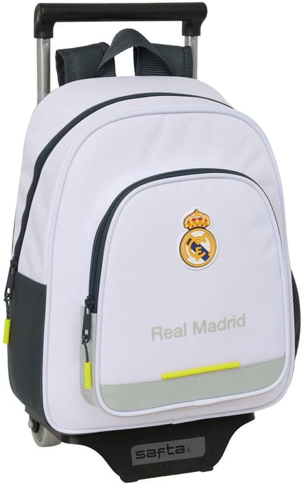 Schoolrugzak Real Madrid C.F. Wit 28 x 34 x 10 cm