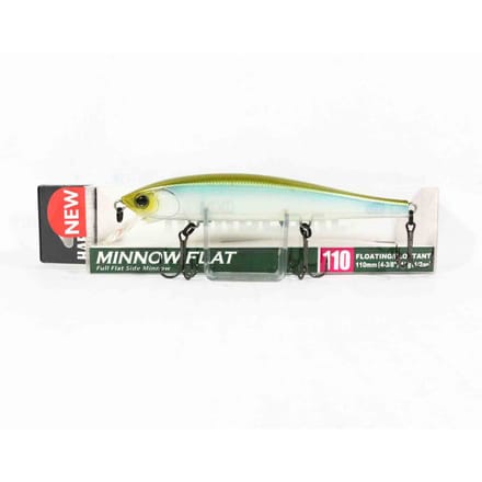 Yo Zuri Duel Hardcore Minnow Flat 110F drijvend kunstaas R1361-GSPS (3998) white
