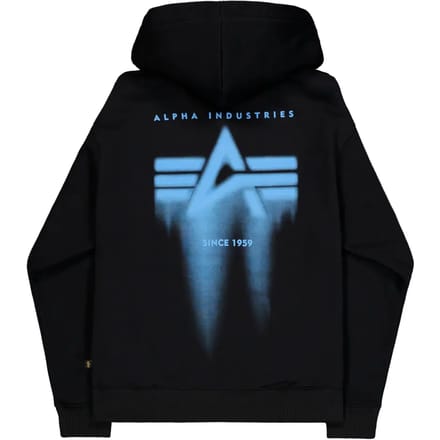 Bedrukte hoodie Alpha Industries Spray