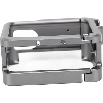 Action Camera Kooi Aluminiumlegering Action Camera Beschermframe met Cold Shoe Uitbreidingsinterface gray