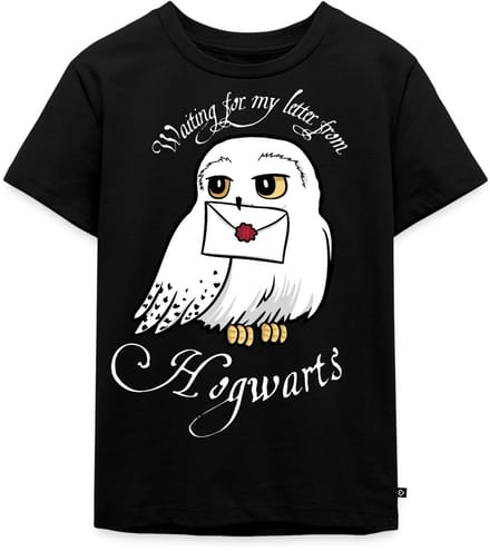 Harry Potter Hedwig Met Brief Waiting For My Letter Premium T Shirt Kinderen
