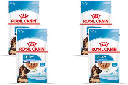 Royal Canin - Maxi Puppy Hondenvoer Nat - 40 x 140 gr