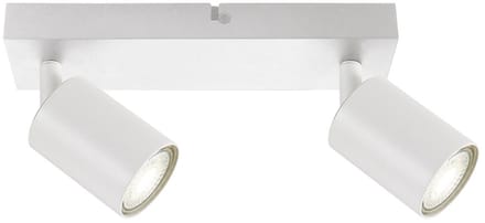 Integral Plafondspot Siena Mat Wit voor 2x GU10 lamp (niet meegeleverd) | 2x GU10