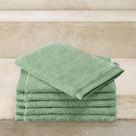 De Witte Lietaer washand Excellence 16x22 sea green