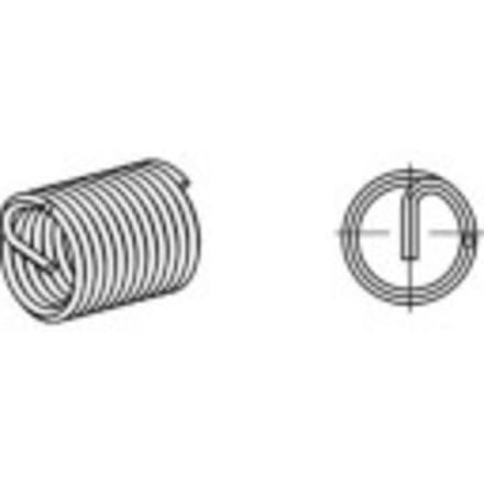 Alstertaler Schrauben & Präzisionsteile 1070038 Schroefdraad inzet M3 6 mm 25 stuk(s)