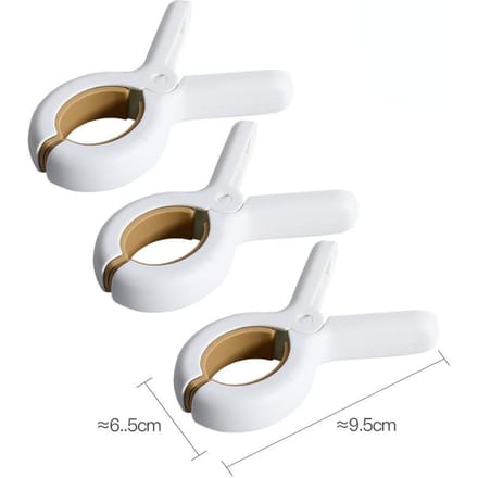 3 stks/set strandlaken clips plastic wasknijpers winddicht laken clip waslijn wasknijper ophangrek