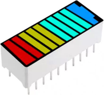 Led Display Batterij niveau geschikt voor Arduino