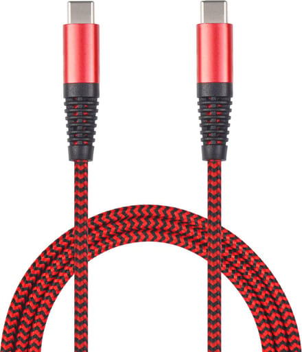 2GO 797195 USB-kabel 1 m USB 3.2 Gen 1 (3.1 Gen 1) USB C Rood