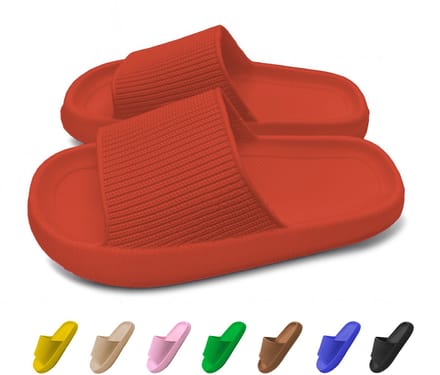 Zomer Badslipper 37-38 Rood (1 paar)