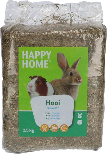 Happy Home Weidehooi - Ruwvoer - 2.5 kg