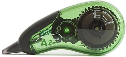 Correctiemuis Groen met Bandbeschermkap 4,2 mm x 10 m