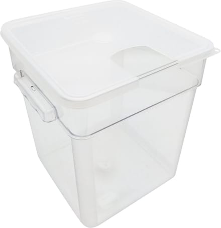 Ziva 18 liter sous-vide waterbak + deksel (PP) met uitsparing