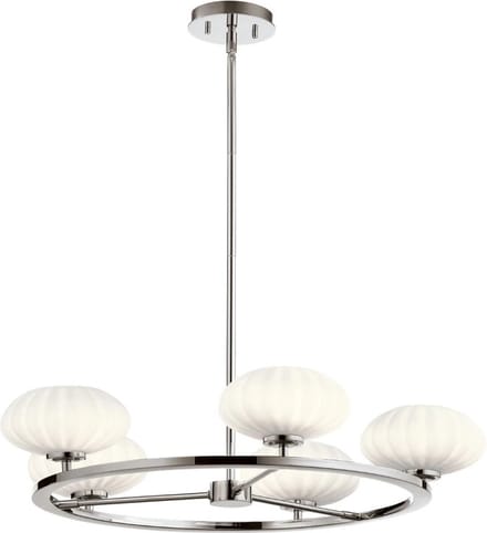 Kichler LED Kroonluchter | 3W 3000K 1500Lm 30 | IP44 | Dimbaar | Polished Chrome