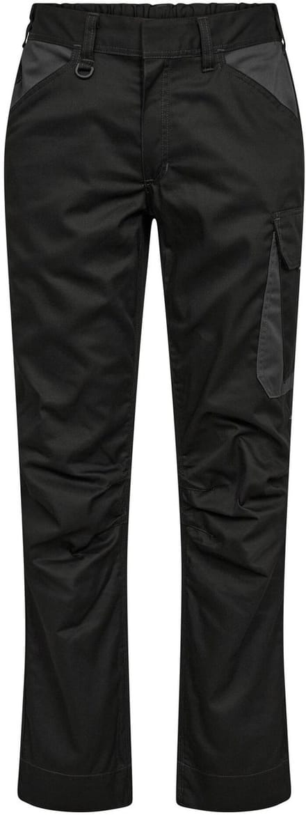 Engel Venture monteursbroek met verdekte drukknopen 2522-154 - Black / Anthracite Grey - 32