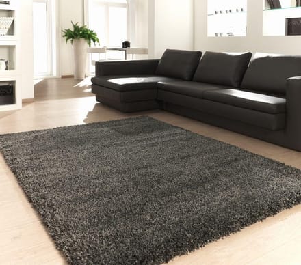 Vloerkleed Shaggy Plus 959 Grey 80x150 cm