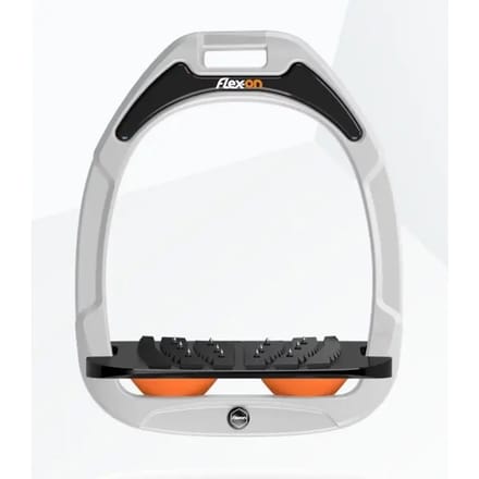 Ultra Grip Verstelbare Biezen Wit/Zwart/Oranje Flex-On Green Composite