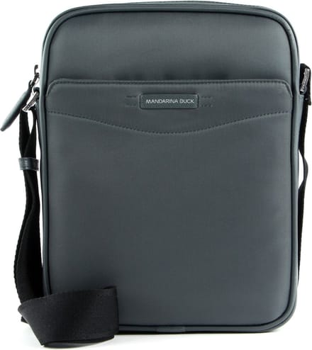 MANDARINA DUCK Schoudertas Eco Times Reporter Lead Grijs