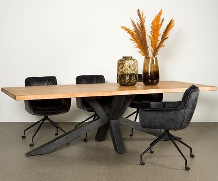 Tower Living Eettafel Sovana Naturel-220cm