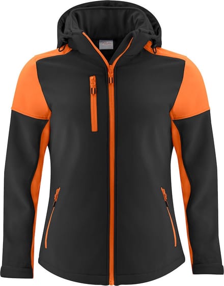 Printer PRIME SOFTSHELL PRIME LADY 2261066 - Zwart/Oranje - XS