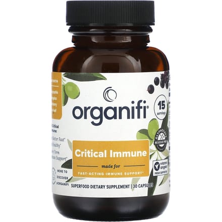 Organifi, Critical Immune, 30 capsules