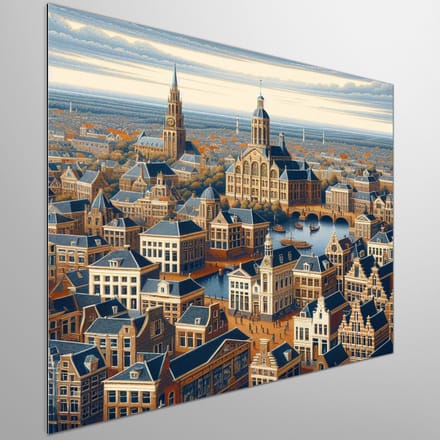 Kunstprint | Wanddecoratie | Dibond | 20 × 20 cm