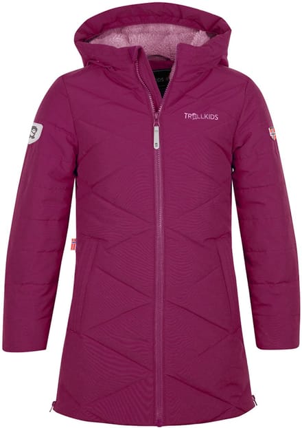 Trollkids Bergen Coat Jas Paars 116 cm Meisje