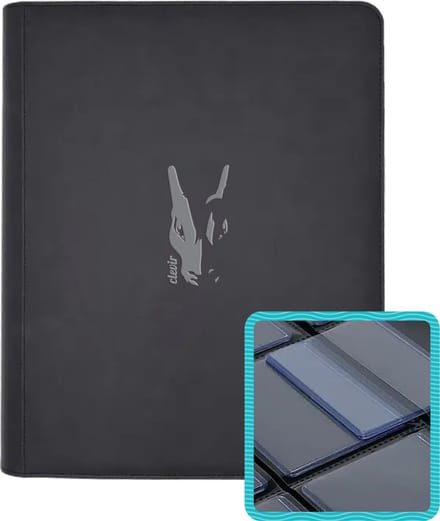 Clevir Premium Toploader Binder 252 - Geschikt voor 252 speelkaarten - 9 Pocket Verzamelmap