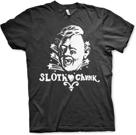 The Goonies Heren Tshirt -M- Sloth Loves Chunk Zwart