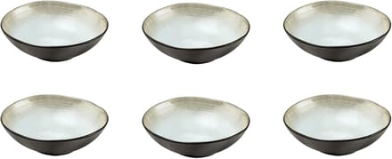 Medard de Noblat - Shadow Nacre - Grote kom 15.2 cm - 6 delig - Stoneware