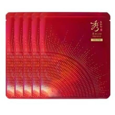 Sooryehan - Red Ginseng Wrinkle Care Mask Bundle Set 30ml x 5 pcs