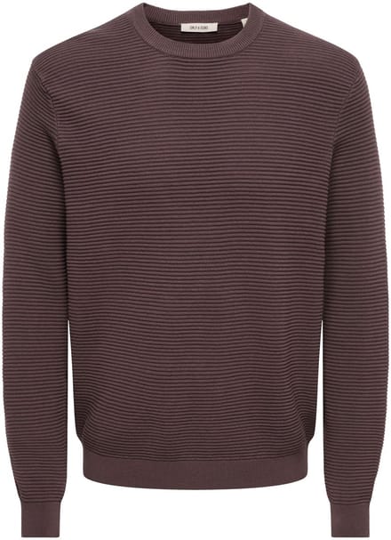 ONLY&SONS - ONSRON REG LS CREW NECK KNIT NOOS - Heren - Gebreide truien