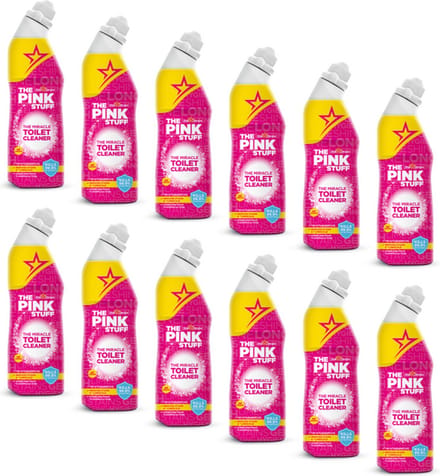 12x The Pink Stuff The Miracle Toiletreiniger 750 ml