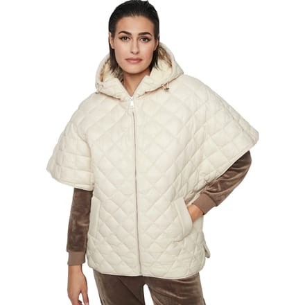 Dames gewatteerde cape jas Selmark PC1 Style ADD