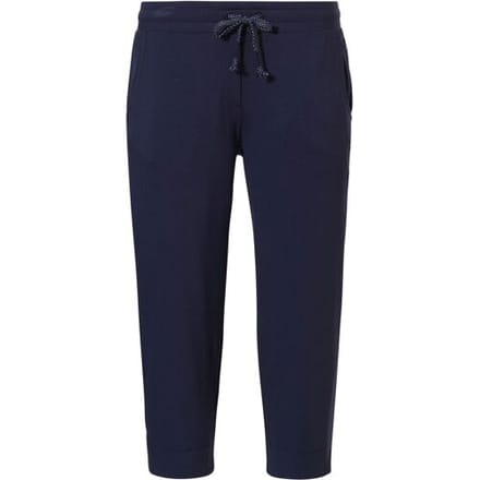 Capri pyjamabroek dames 3/4 broek - Donkerblauw - Viscose - XS