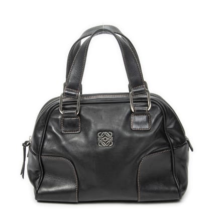 Vintage Anagram Dome Tote   handtas