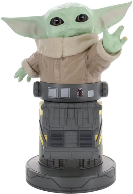Star Wars - Grogu Mandalorian apprentice - figurine standaard voor telefoon | controller | oplaadcase (Cable Guys R.E.S.T.)
