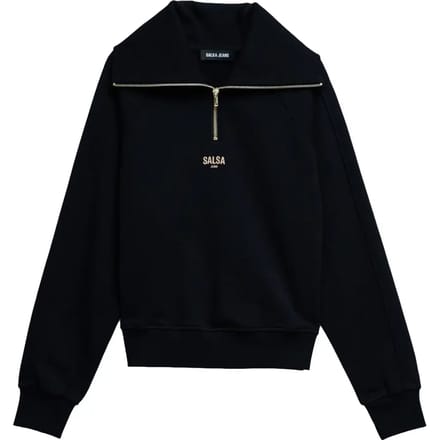 Demi-zip sweatshirt dames Salsa Jeans