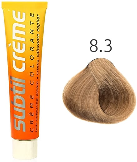 Subtil - Color - Crème Colorante - 8.3 Licht Goudblond - 60 ml