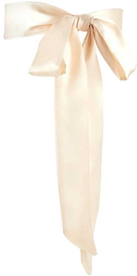 Dailygoods - Chiffon Zijde Sjaal in Crème Wit voor Diverse Styling