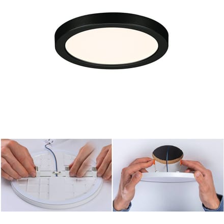 Paulmann 79960 Areo VariFit LED-inbouwlamp LED LED vast ingebouwd 6.5 W Zwart
