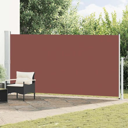 vidaXL - Tuinscherm - uittrekbaar - 180x500 - cm - bruin